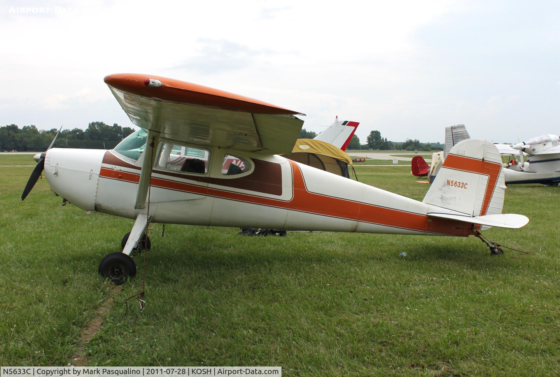 N5633C, 1950 Cessna 140A C/N 15586, Cessna 140A