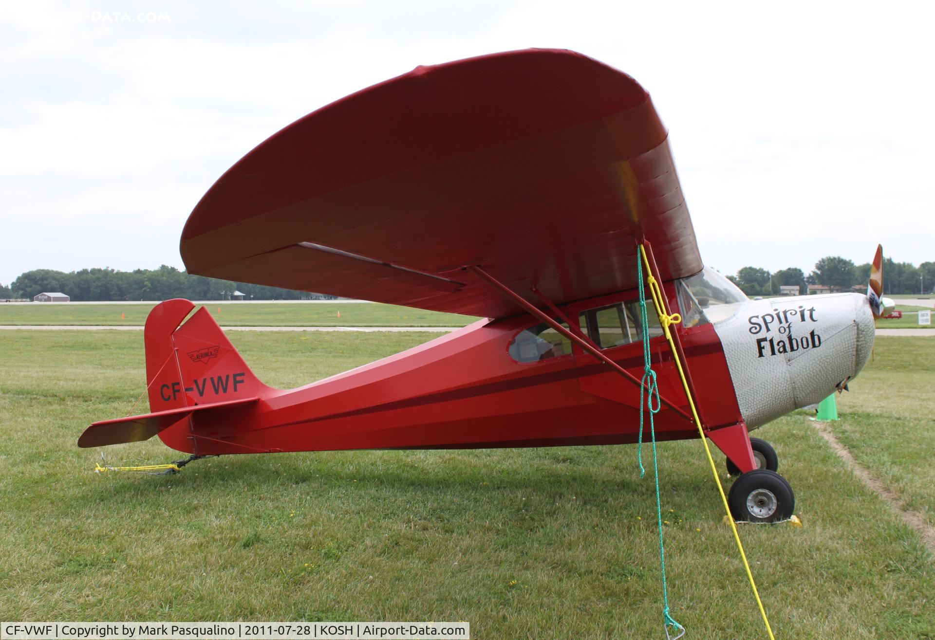 CF-VWF, 1946 Aeronca 11AC Chief C/N 11AC-1266, Aeronca 11AC