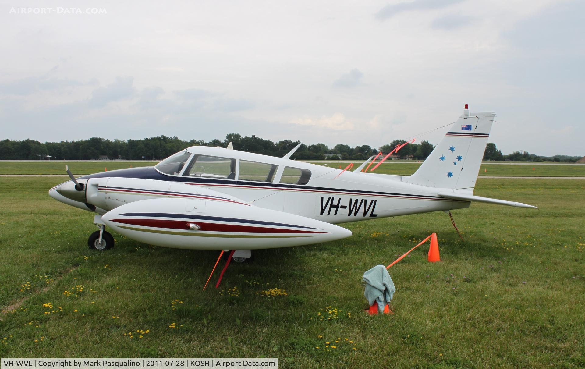 VH-WVL, 1969 Piper PA-30 C Twin Comanche C/N 30-1986, Piper PA-30