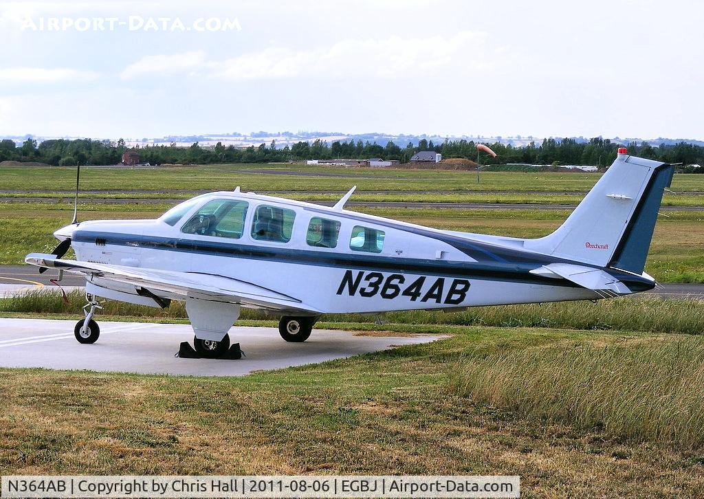 N364AB, 1991 Beech B36TC Bonanza C/N EA-519, Staverton resident
