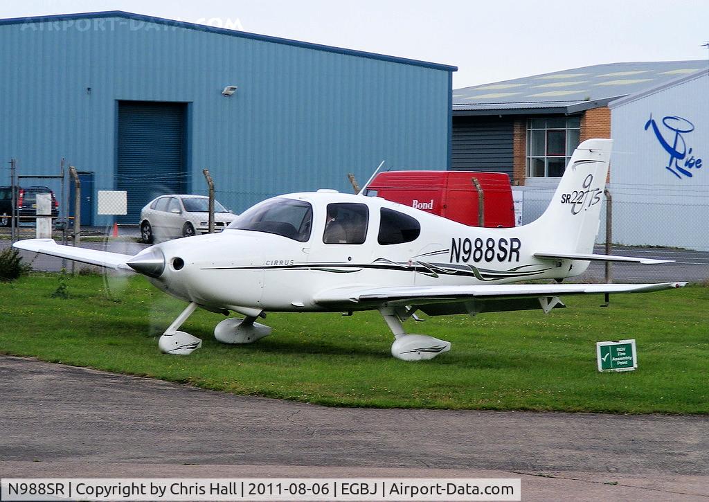 N988SR, 2006 Cirrus SR22 GTS C/N 2038, Jersey based SR22