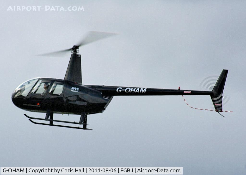 G-OHAM, 2005 Robinson R44 Raven II C/N 10743, BBC TV 