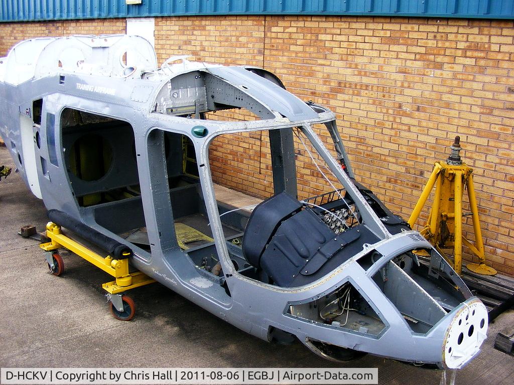D-HCKV, Agusta A-109A-II C/N 7345, Agusta A.109A-ll	 used as an engineering test-bed, marked 