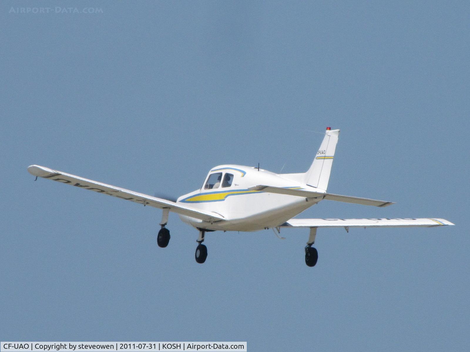 CF-UAO, 1966 Beech A23-19 C/N MB 38, Dpt Oshkosh EAA 2011