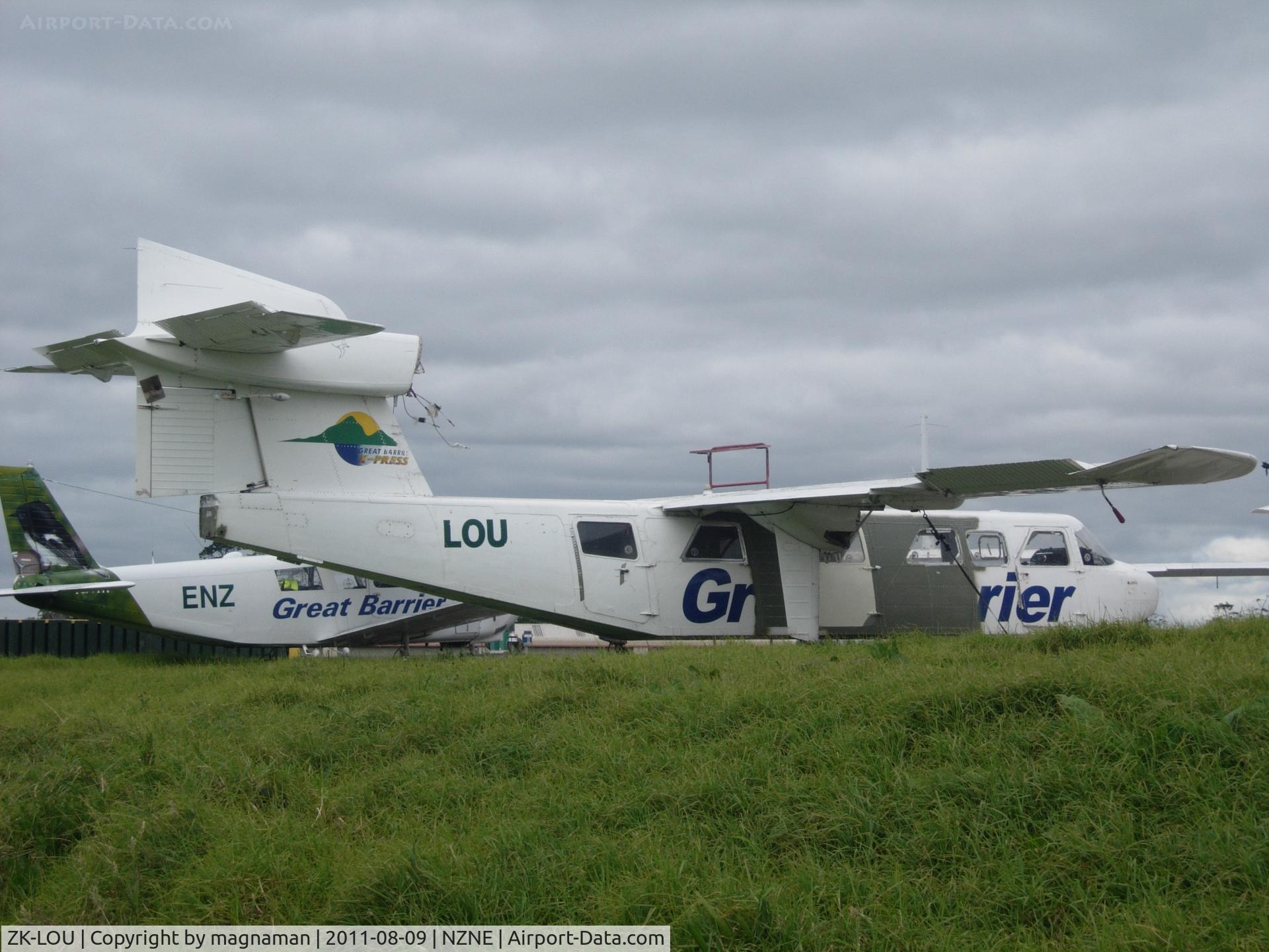 ZK-LOU, 1972 Britten-Norman BN-2A Mk.III-2 Trislander C/N 322, Work required