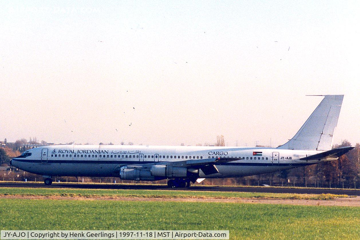 JY-AJO, 1974 Boeing 707-3J6C C/N 20723, Royal Jordanian Cargo