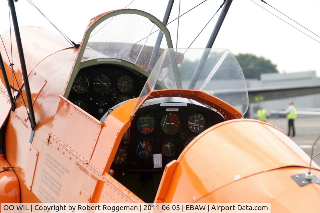 OO-WIL, Stampe-Vertongen SV-4B C/N 1184, Fly in.Open cockpits.Ex V-42 BAF.
