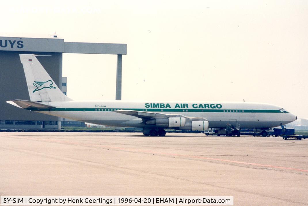 5Y-SIM, 1971 Boeing 707-336C C/N 20517, Simba Air Cargo