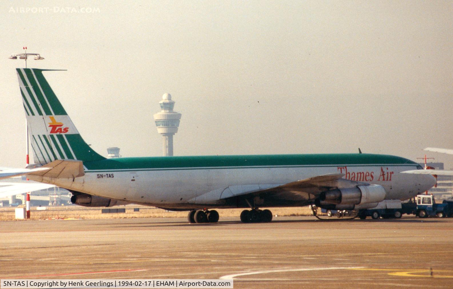 5N-TAS, 1967 Boeing 707-321C C/N 19375, Thames Air