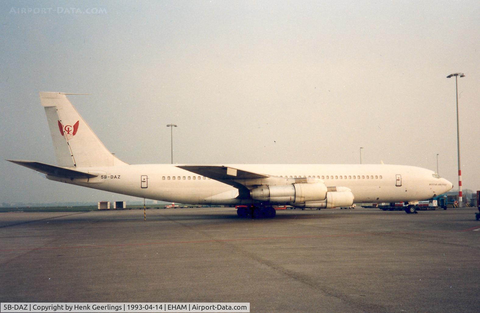 5B-DAZ, 1967 Boeing 707-328C C/N 19521, Avistar Airlines