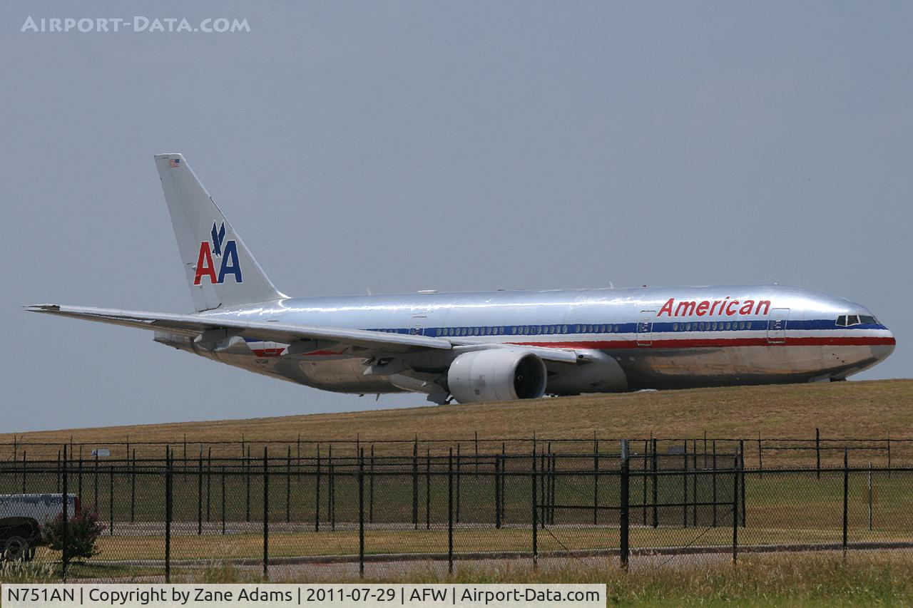 N751AN, 2001 Boeing 777-223 C/N 30798, At Alliance Airport - Fort Worth, TX