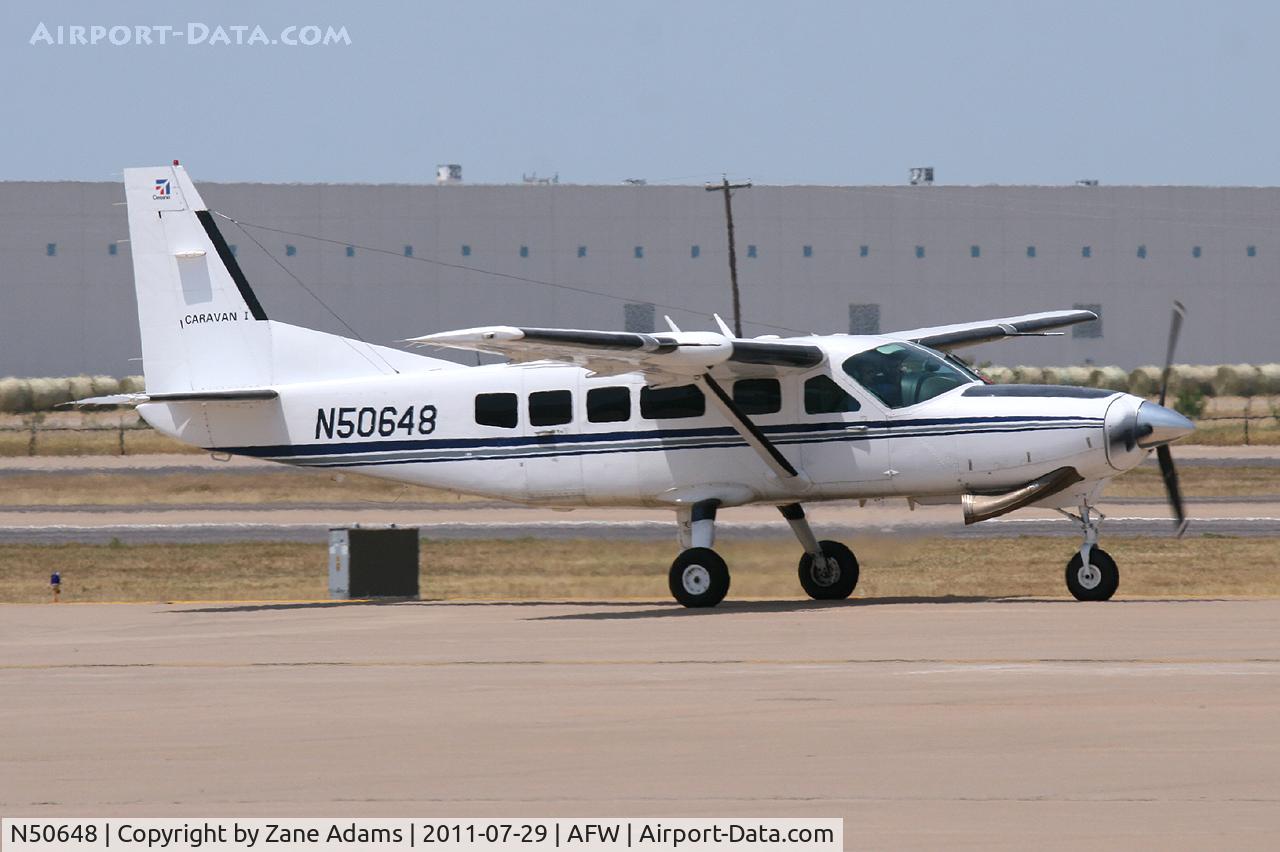 N50648, 1990 Cessna 208 C/N 20800191, At Alliance Airport - Fort Worth, TX