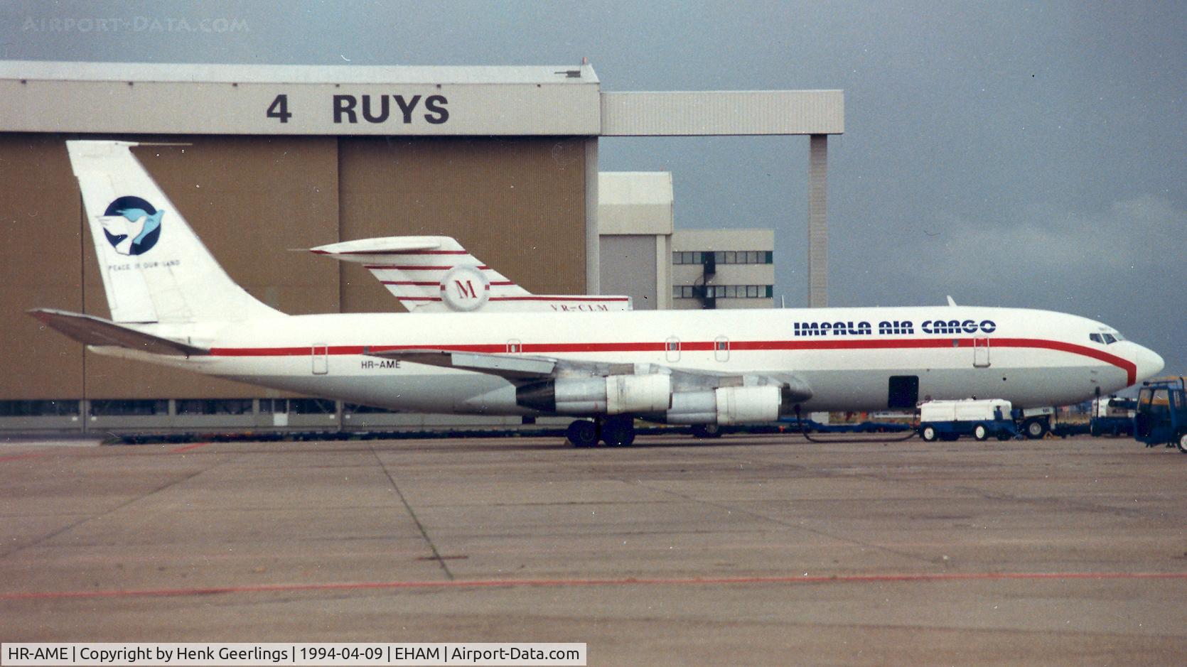 HR-AME, Boeing 707-351C C/N 18922, Impala Air Cargo