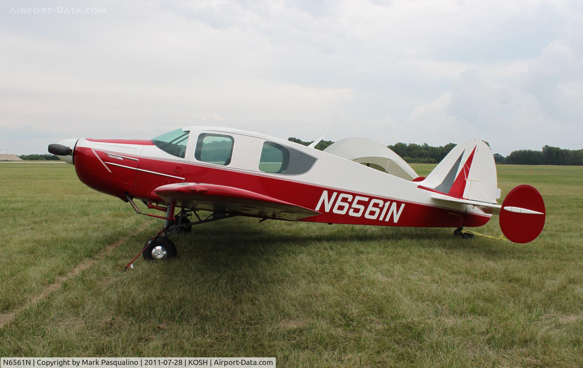 N6561N, 1950 Bellanca 14-19 Cruisair Senior C/N 2014, Bellanca 14-19