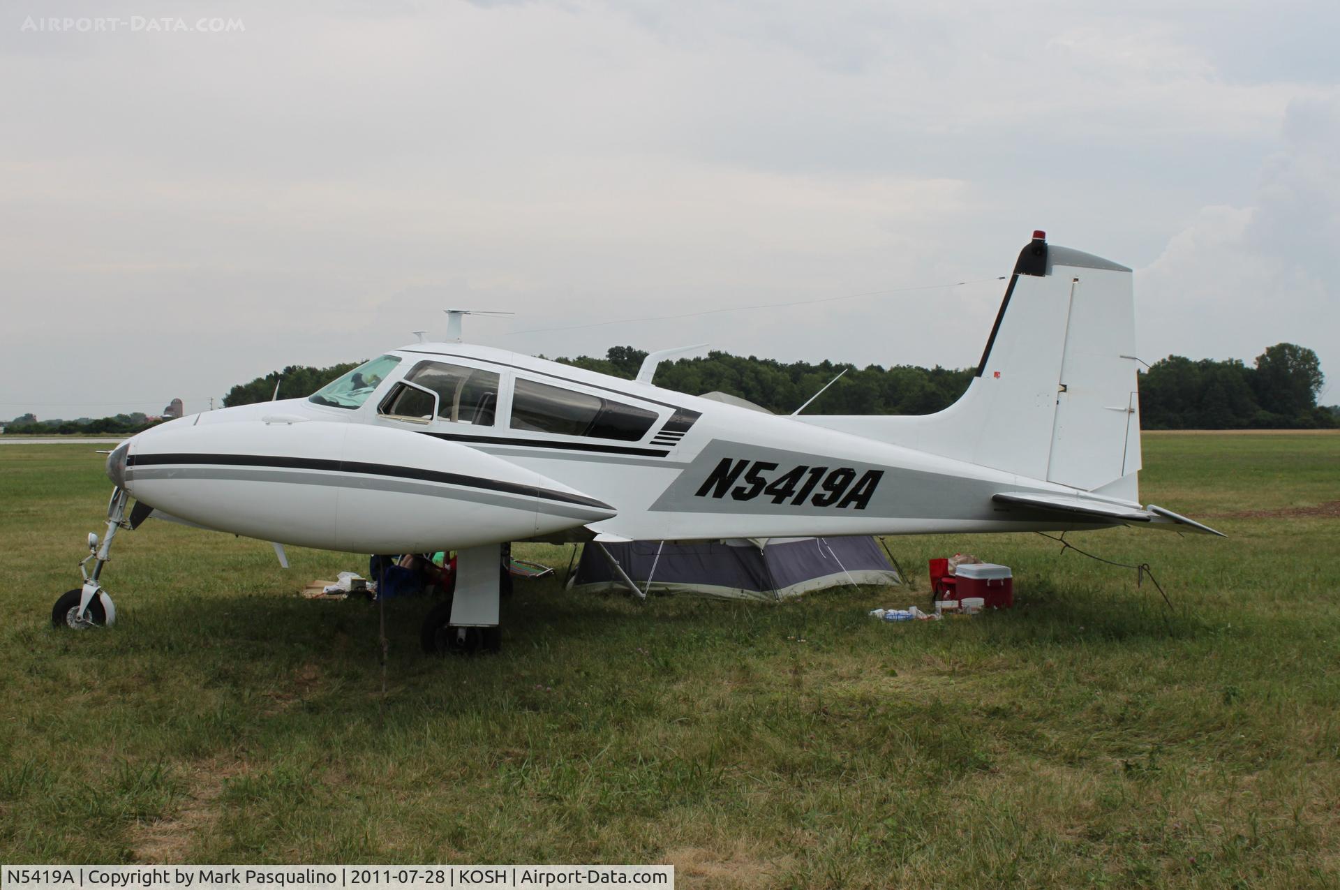 N5419A, 1957 Cessna 310B C/N 35619, Cessna 310B