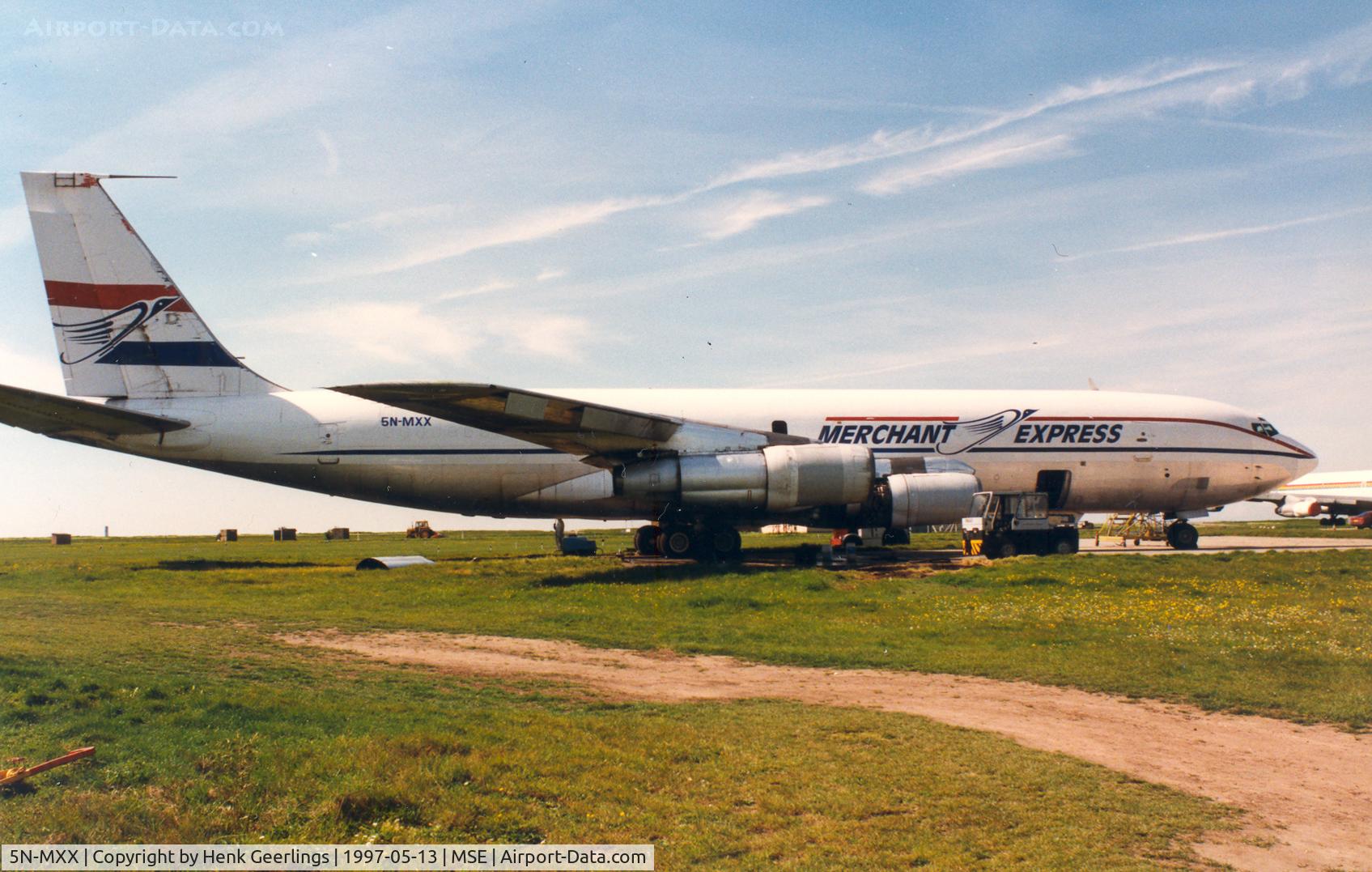 5N-MXX, 1965 Boeing 707-323C C/N 18940, Merchant Express