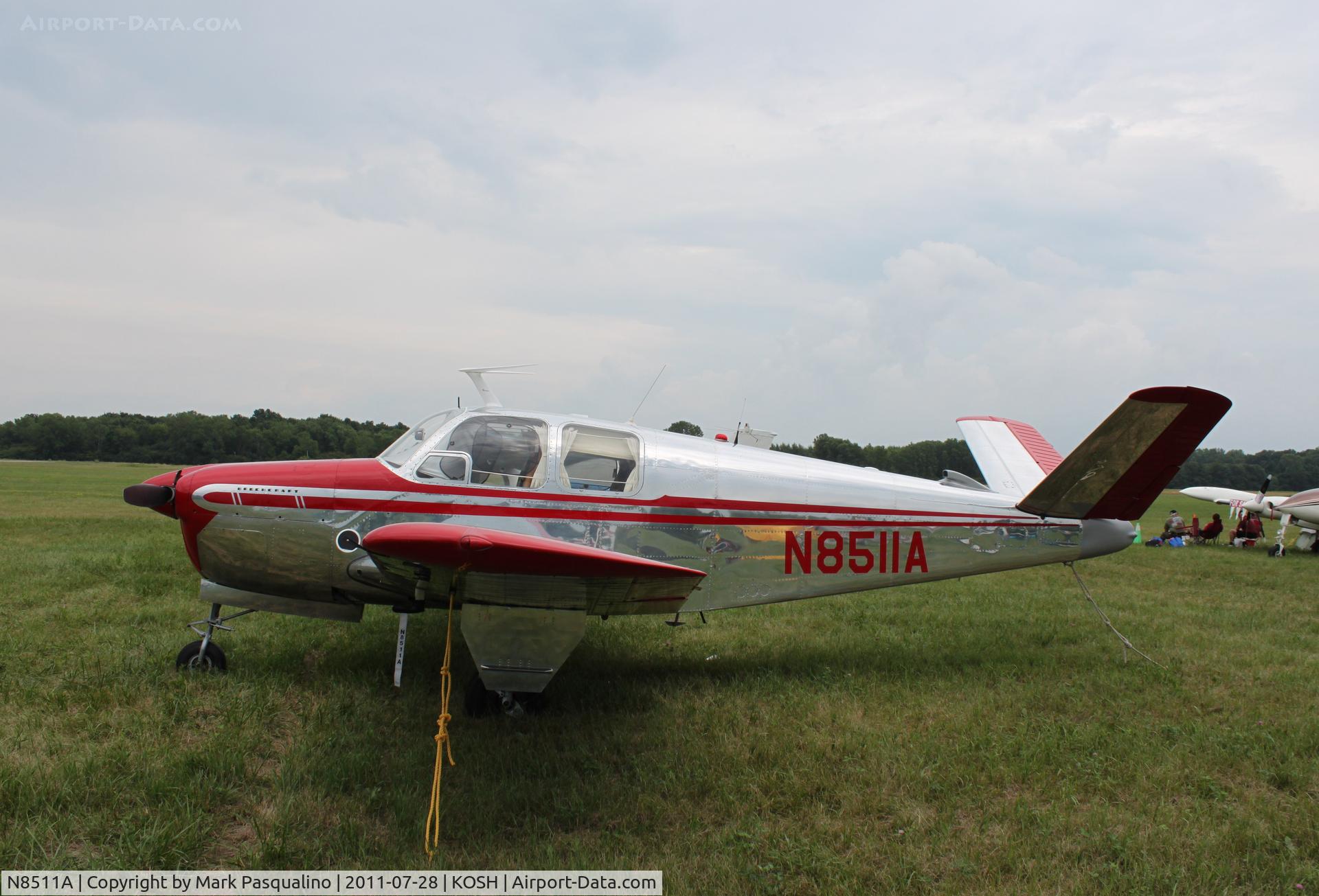 N8511A, 1949 Beech A35 Bonanza C/N D-1933, Beech A35