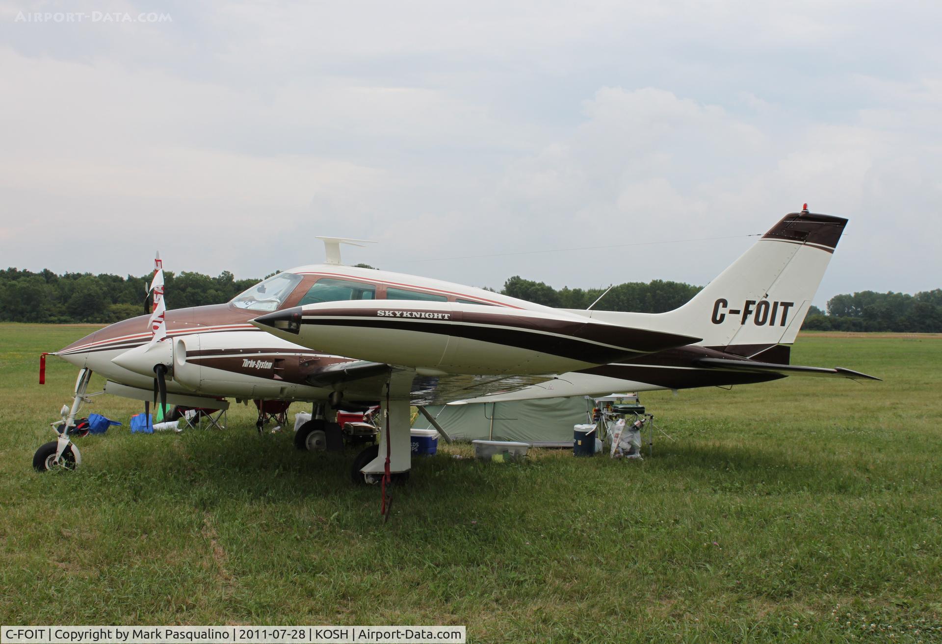 C-FOIT, 1966 Cessna 320E Executive Skyknight C/N 320E0006, Cessna 320E