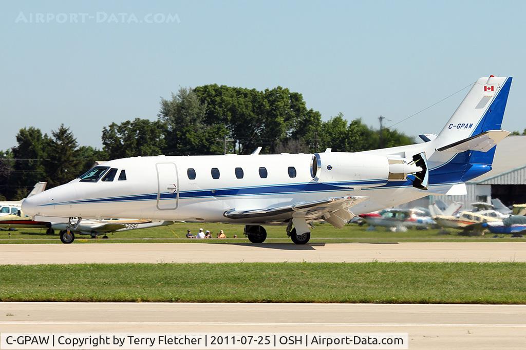 C-GPAW, 2007 Cessna 560XLS C/N 560-5681, 2007 Cessna 560XL, c/n: 560-5681 at 2011 Oshkosh