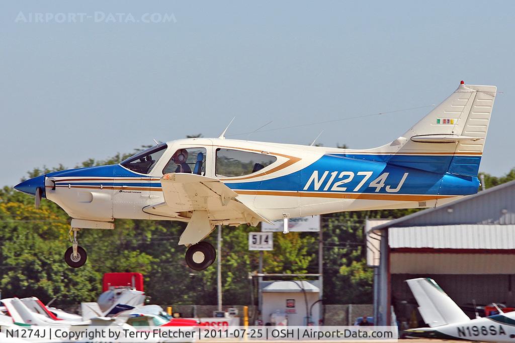 N1274J, 1975 Rockwell International 112A Commander C/N 274, 1975 Rockwell International 112A, c/n: 274 at 2011 Oshkosh