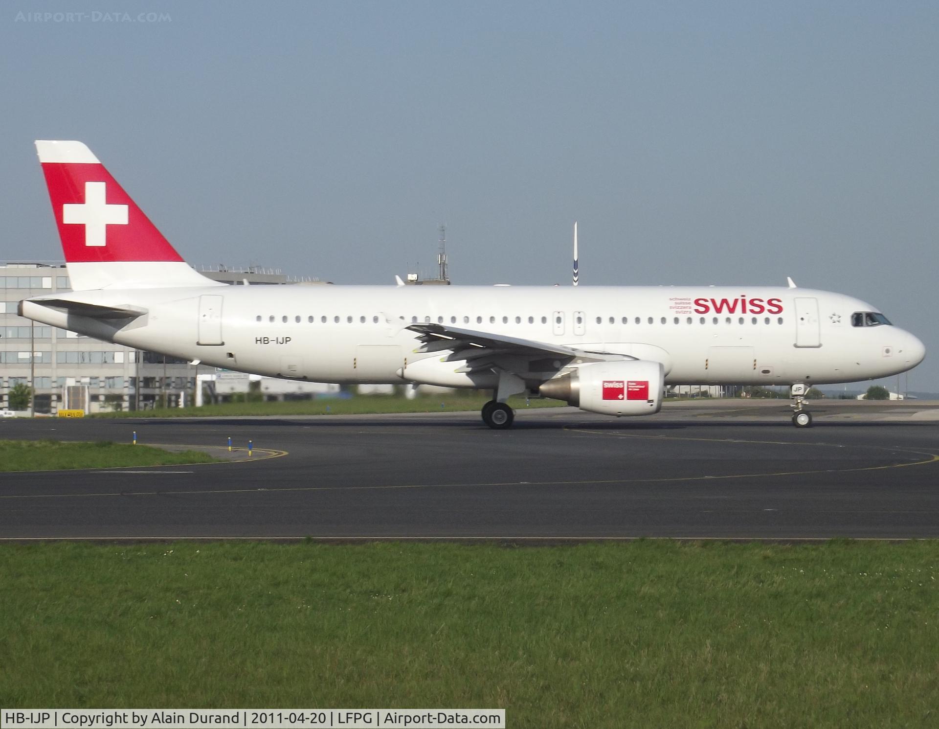 HB-IJP, 1997 Airbus A320-214 C/N 681, One of the A320s inherited from Swissair