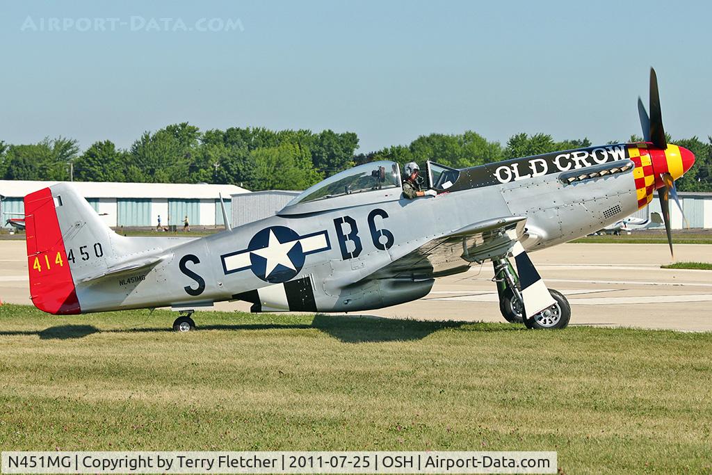 N451MG, 1944 North American P-51D Mustang C/N 44-74774, 1944 North American/aero Classics P-51D, c/n: 44-74774 at 2011 Oshkosh
