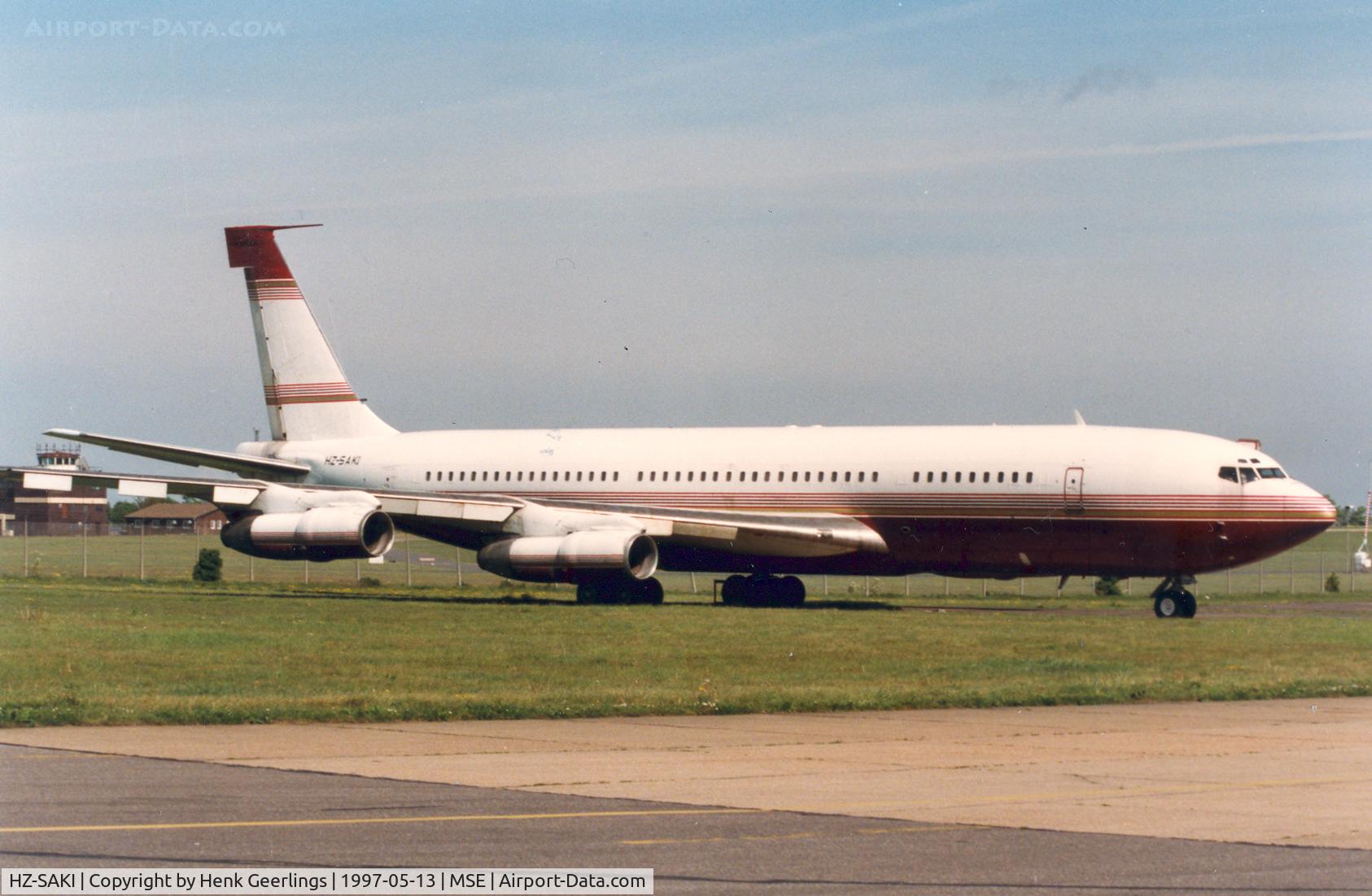 HZ-SAKI, 1963 Boeing 707-351B C/N 18586, Omega Air