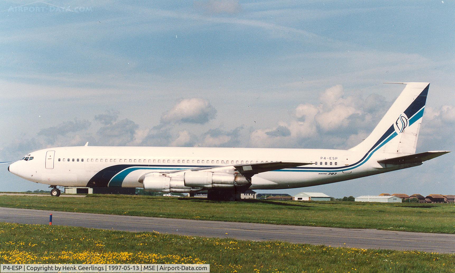 P4-ESP, 1967 Boeing 707-328C C/N 19292, Espace Aviation Services