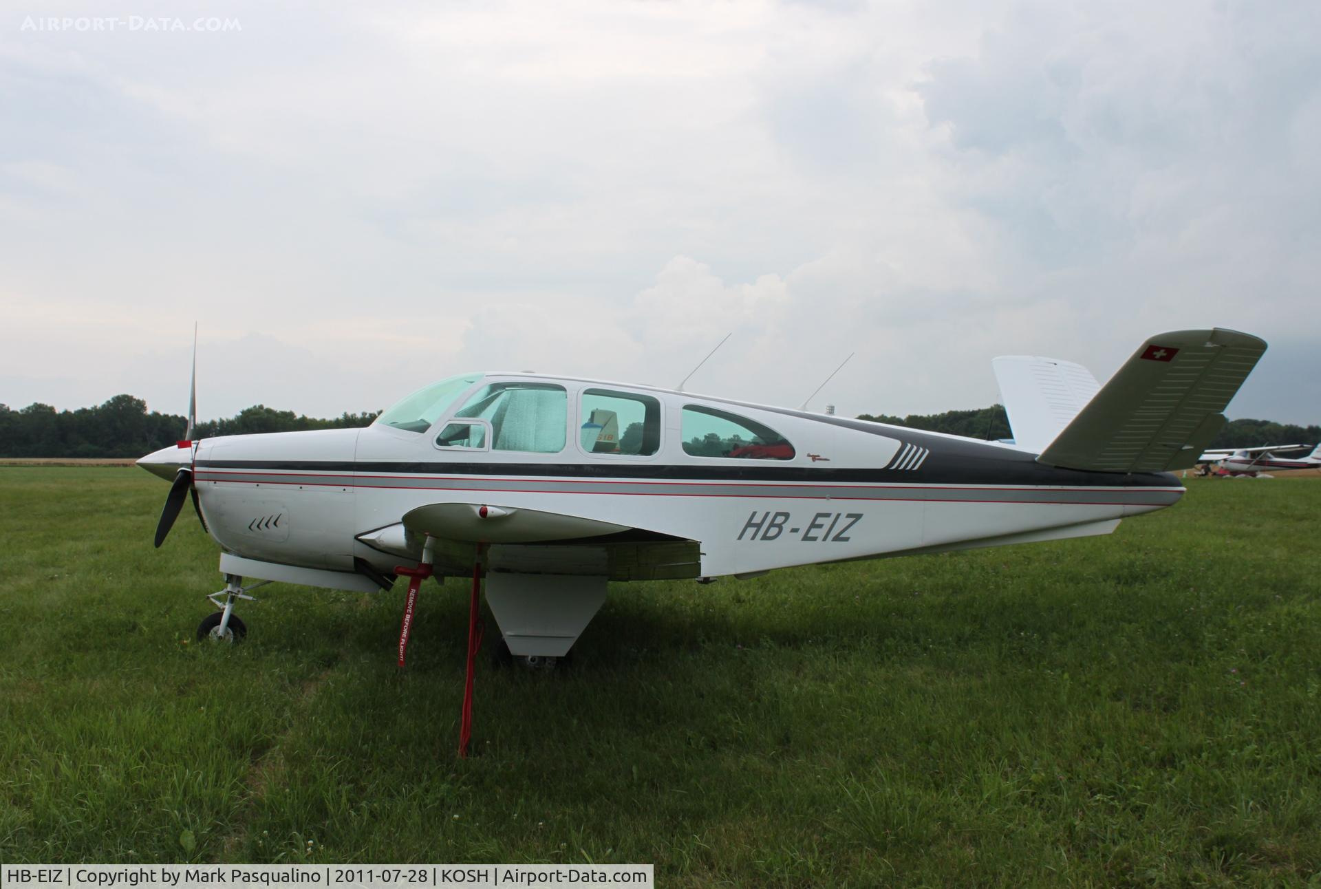 HB-EIZ, 1963 Beech P35 Bonanza C/N D-7105, Beech P35