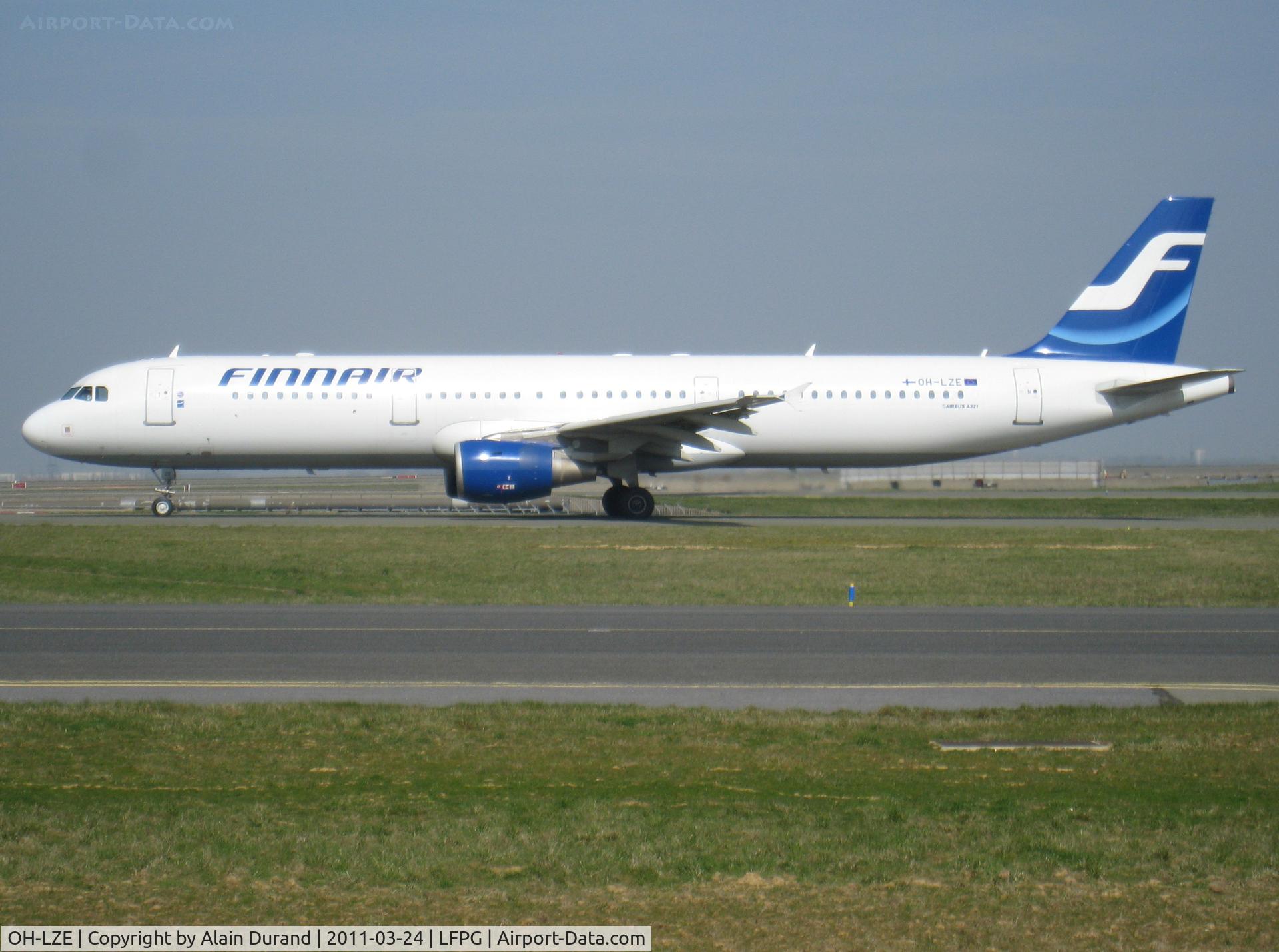 OH-LZE, 2003 Airbus A321-211 C/N 1978, Zulu-Echo is one of six A321s operated by FIN