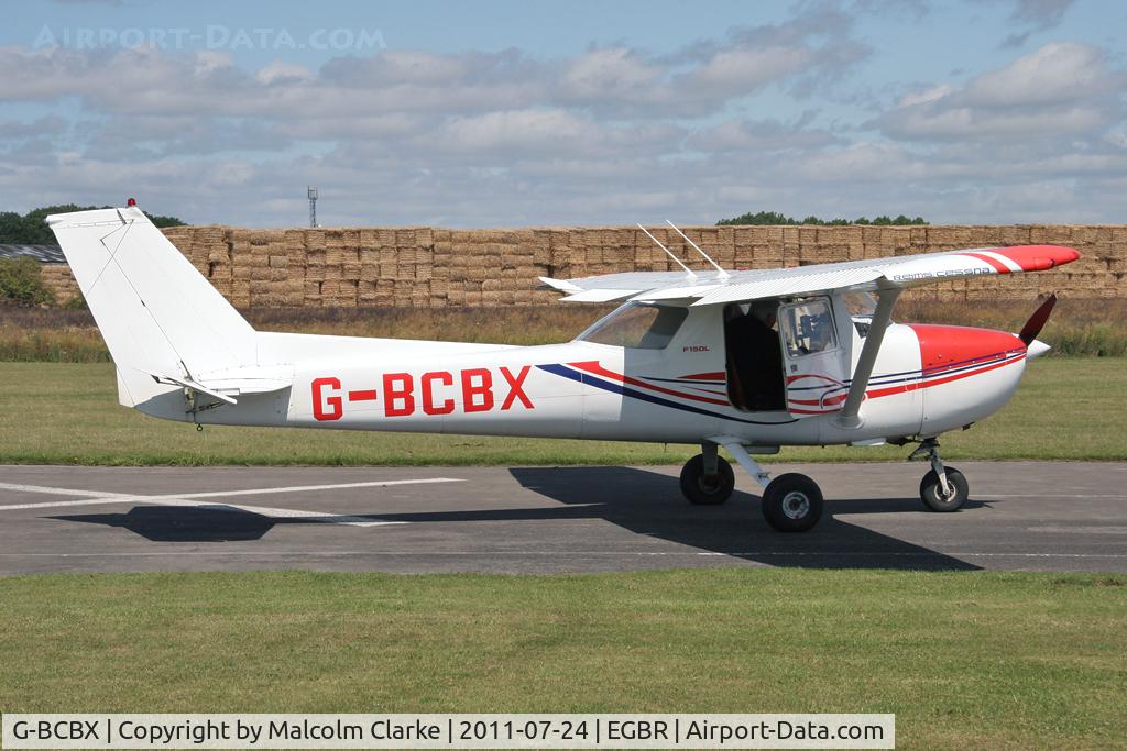 G-BCBX, 1973 Reims F150L C/N 1001, Reims F150L at Breighton Airfield's Wings & Wheels Weekend, July 2011.