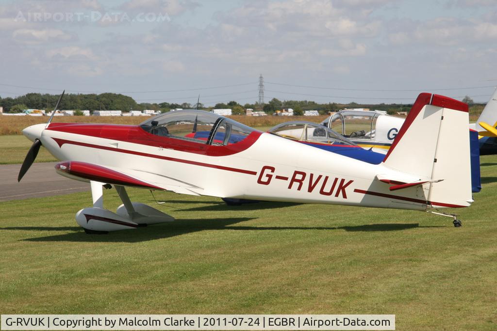 G-RVUK, 2006 Vans RV-7 C/N PFA 323-14441, Vans RV-7 at Breighton Airfield's Wings & Wheels Weekend, July 2011.