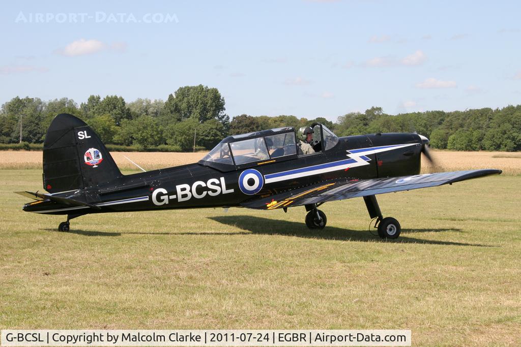 G-BCSL, 1951 De Havilland DHC-1 Chipmunk 22 C/N C1/0524, De Havilland DHC-1 Chipmunk 22 at at Breighton Airfield's Wings & Wheels Weekend, July 2011.