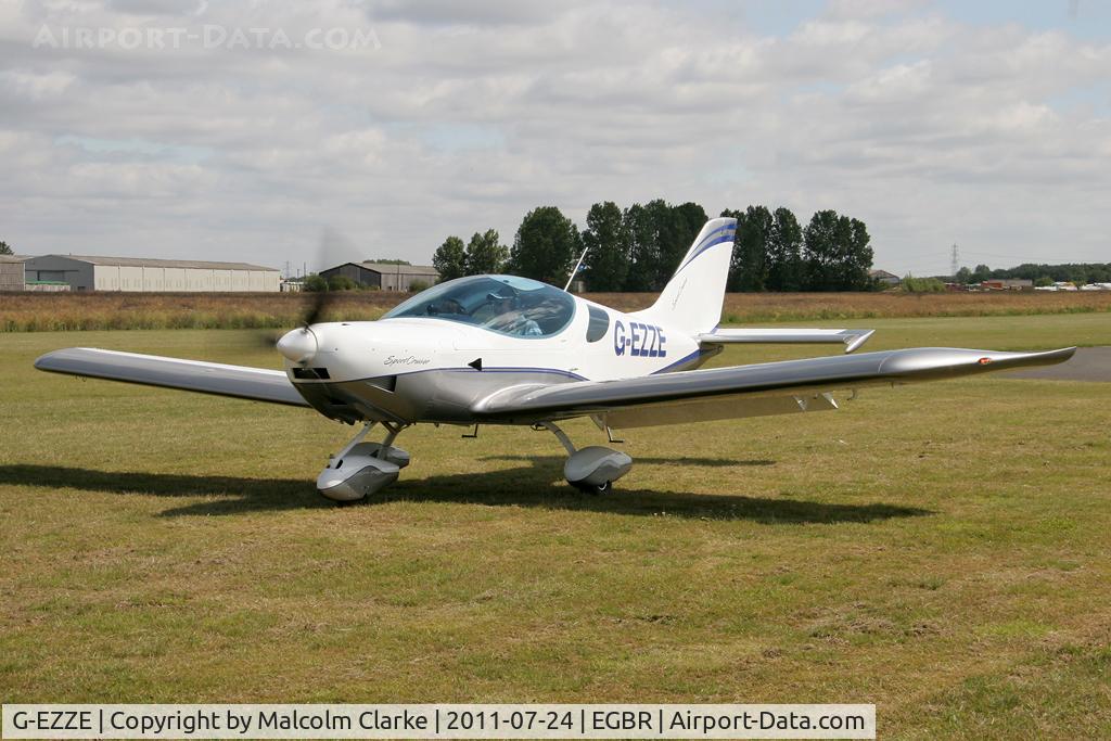 G-EZZE, 2011 CZAW SportCruiser C/N PFA 338-14687, CZAW Sportcruiser arrives at Breighton Airfield's Wings & Wheels Weekend, July 2011.