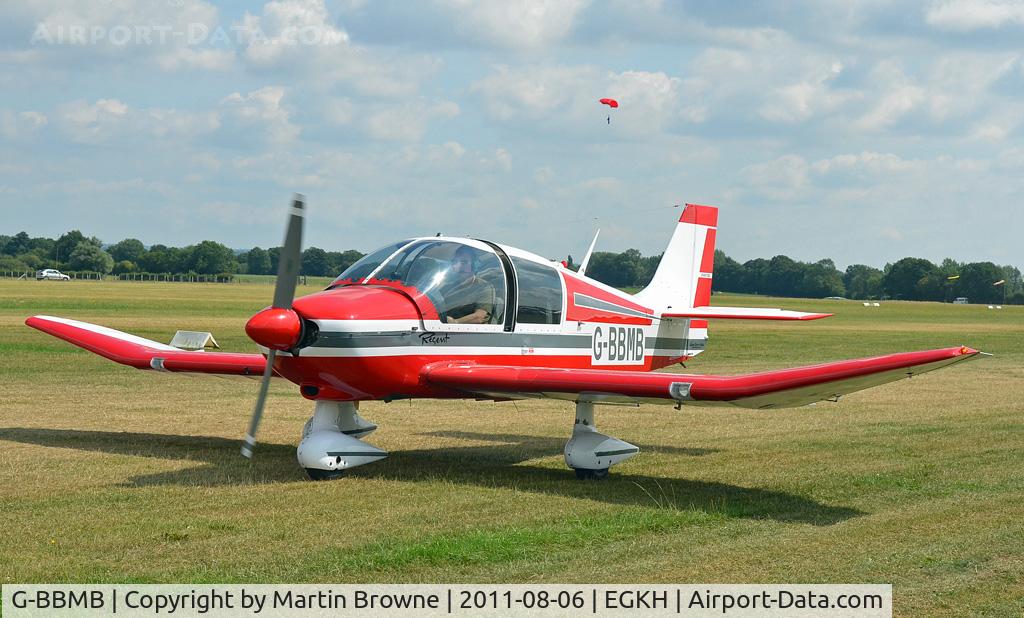 G-BBMB, 1973 Robin DR-400-180 Regent Regent C/N 848, SHOT AT HEADCORN