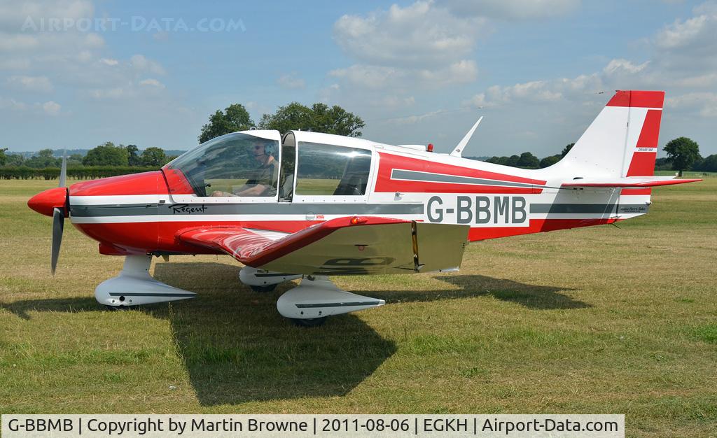 G-BBMB, 1973 Robin DR-400-180 Regent Regent C/N 848, SHOT AT HEADCORN