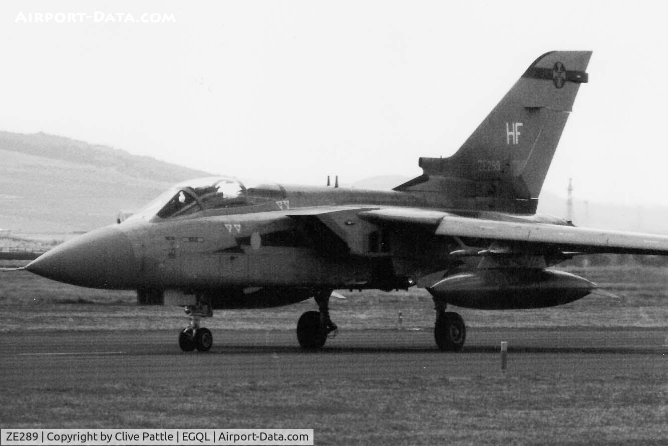 ZE289, 1987 Panavia Tornado F.3 C/N AS036/619/3276, RAF Panavia Tornado F.3 ZE289 coded HF of 111 Sqn pictured at RAF Leuchars (EGQL)