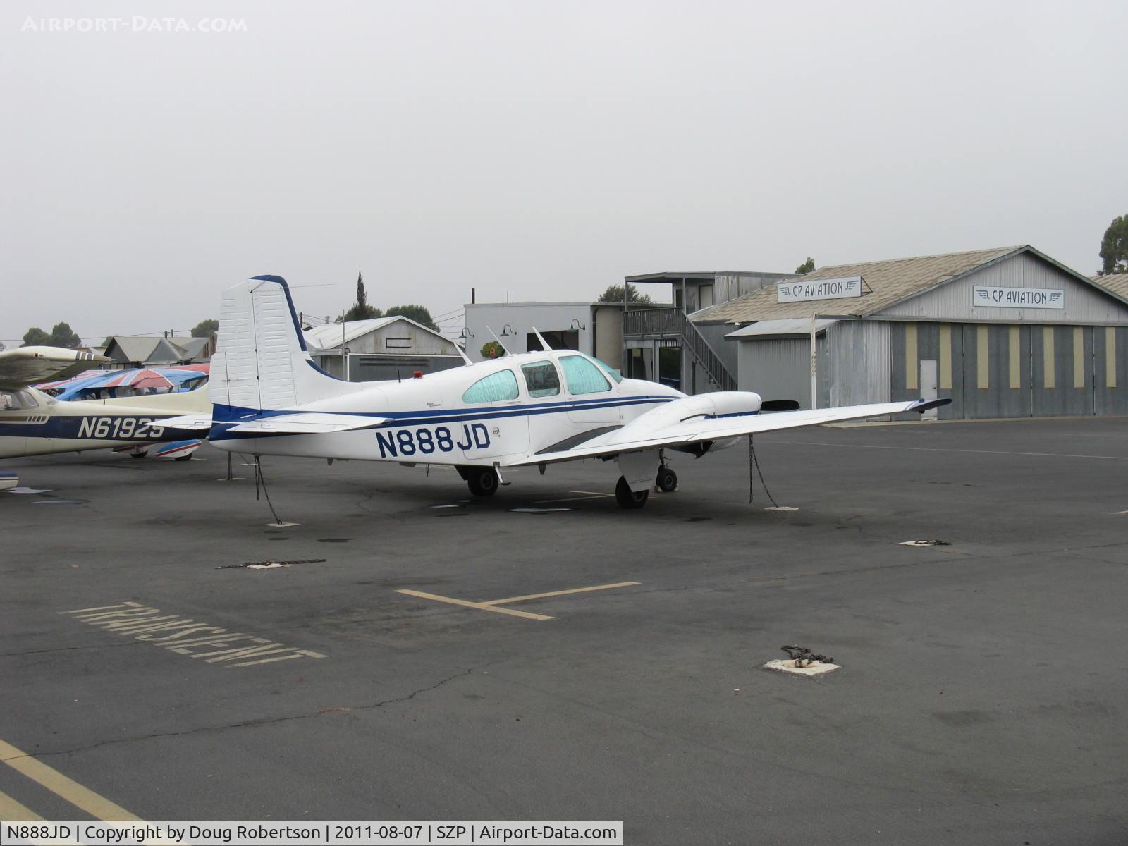 N888JD, 1968 Beech E95 C/N TD-720, 1968 Beech E95 TRAVEL AIR, two Lycoming O&VO-360s 180 Hp each, Micro vortex generators