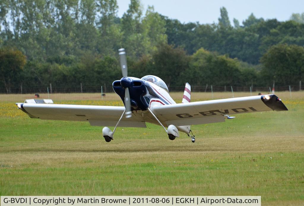 G-BVDI, 1992 Vans RV-4 C/N 2058, SHOT AT HEADCORN