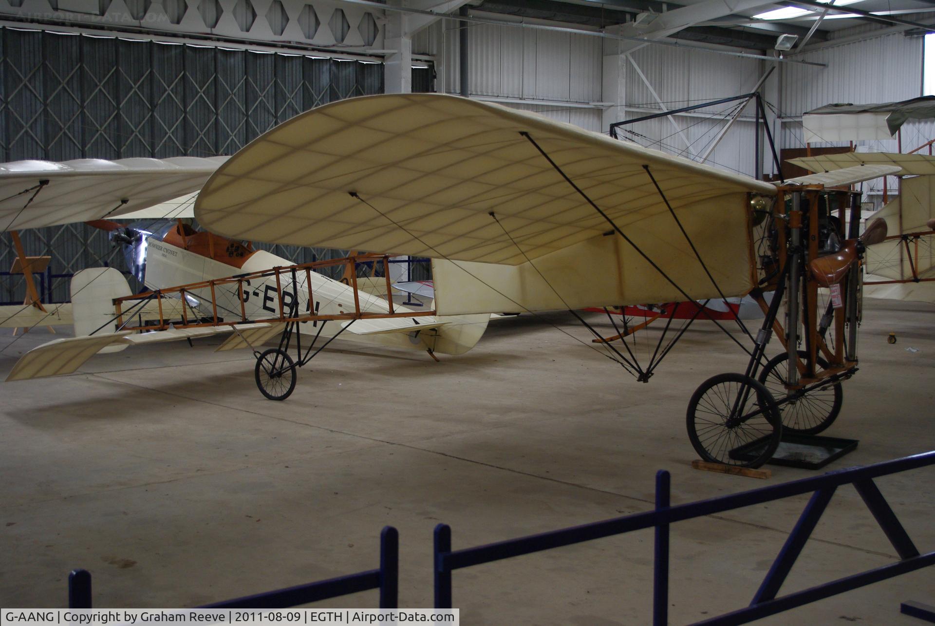 G-AANG, 1911 Bleriot Type XI C/N 14, On display.