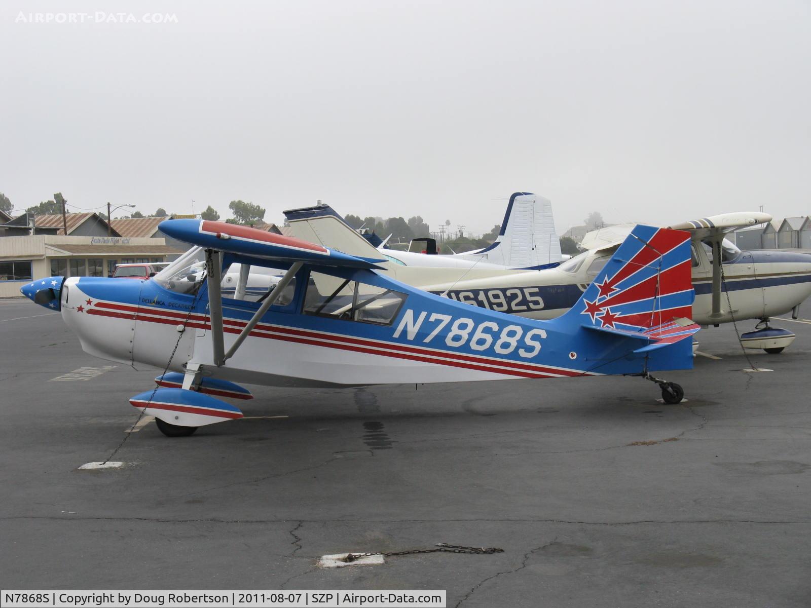 N7868S, 1976 Bellanca 8KCAB Decathlon C/N 269-76, 1976 Bellanca 8KCAB SUPER DECATHLON, Lycoming AEIO-360 180 Hp