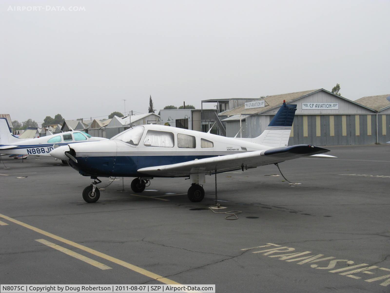 N8075C, 1979 Piper PA-28-181 Archer II C/N 28-8090064, 1979 Piper PA-28-181 ARCHER II, Lycoming O&VO-360 180 Hp