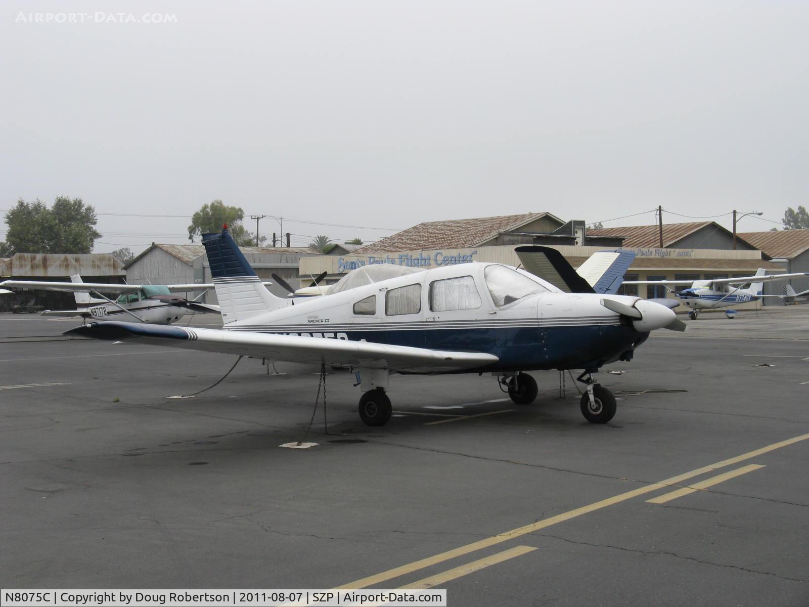 N8075C, 1979 Piper PA-28-181 Archer II C/N 28-8090064, 1979 Piper PA-28-181 ARCHER II, Lycoming O&VO-360 180 Hp