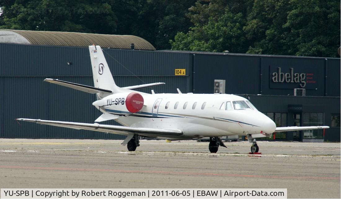 YU-SPB, 2008 Cessna 560 Citation XLS C/N 560-5807, During Fly in.
