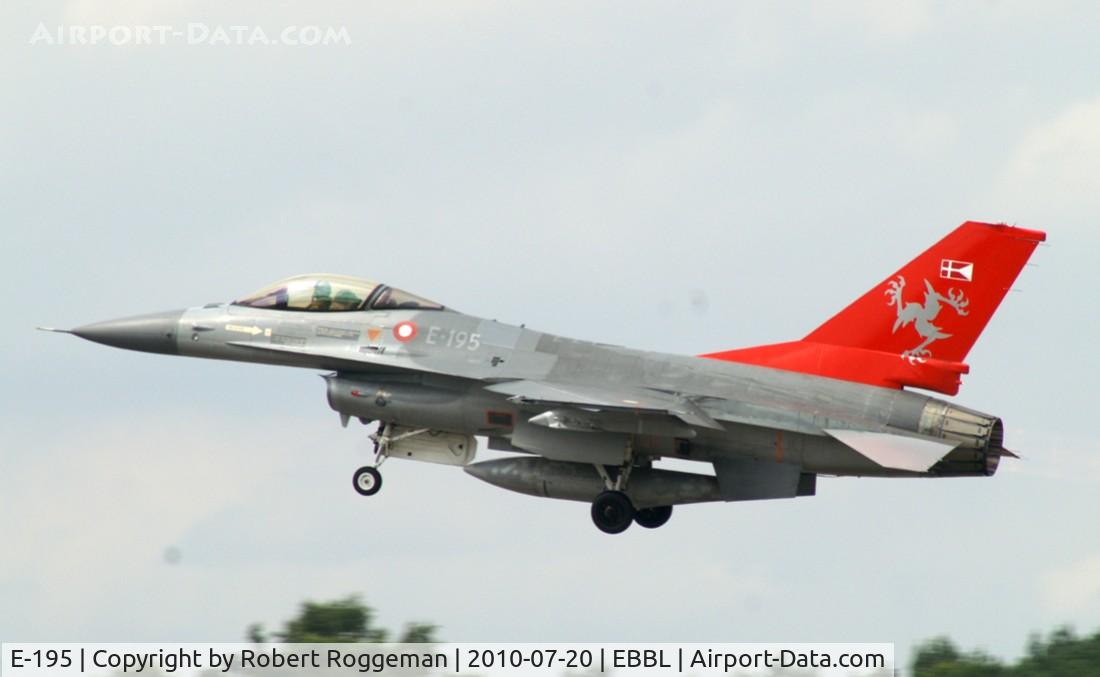 E-195, SABCA F-16AM Fighting Falcon C/N 6F-22, Spottersday.
