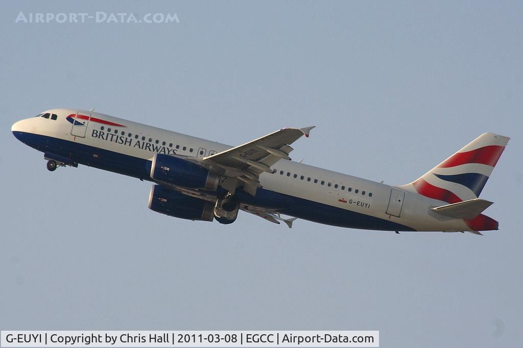 G-EUYI, 2010 Airbus A320-232 C/N 4306, British Airways
