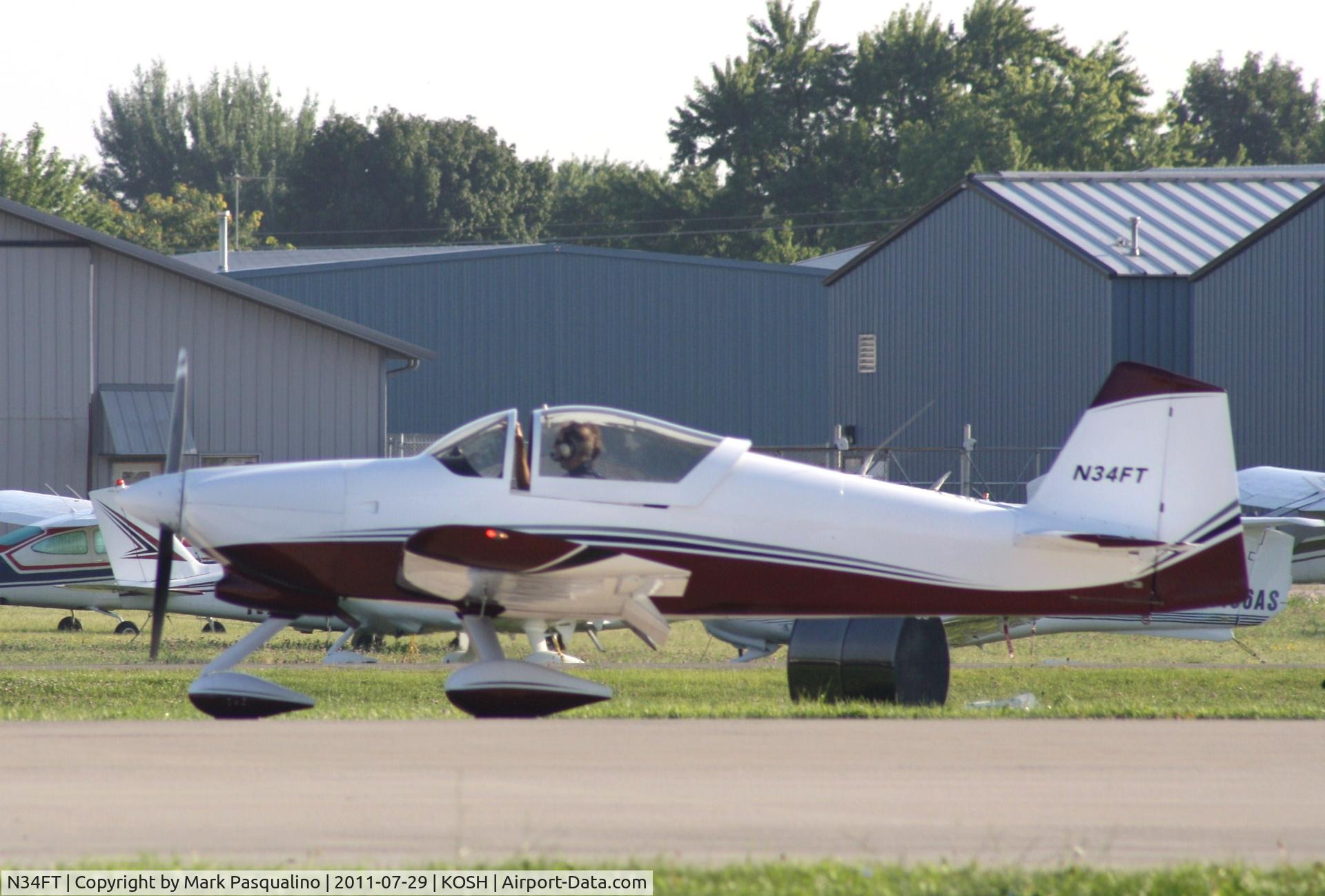 N34FT, Vans RV-6A C/N 25020, Vans RV-6A