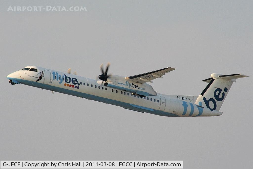 G-JECF, 2004 De Havilland Canada DHC-8-402Q Dash 8 C/N 4095, flybe