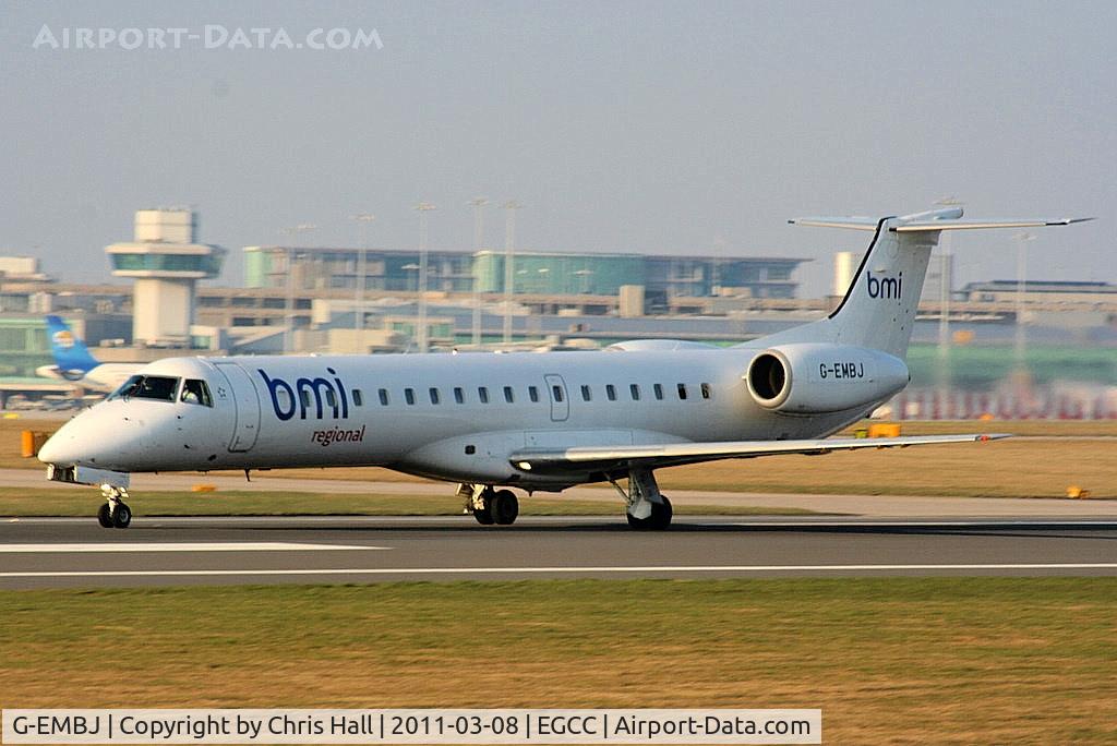 G-EMBJ, 1999 Embraer ERJ-145EU (EMB-145EU) C/N 145134, BMI Regional