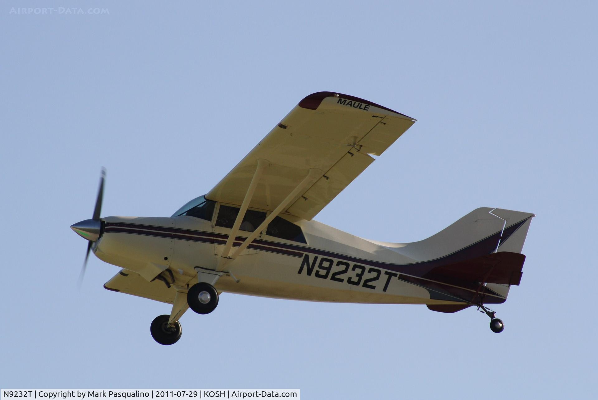 N9232T, 1993 Maule MX-7-160 Sportplane C/N 19002C, Maule MX-7-160